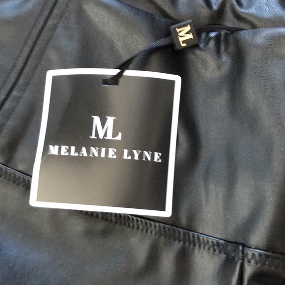 Melanie Lyne faux leather leggings, NWT - Picture 5 of 6
